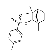 toluene-4-sulfonic acid-((1S)-1,3,3-trimethyl-[2endo]norbornyl ester) Structure