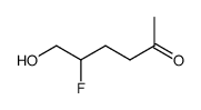 2-Hexanone, 5-fluoro-6-hydroxy- (9CI)结构式