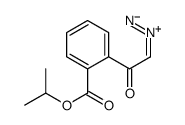 2-diazonio-1-(2-propan-2-yloxycarbonylphenyl)ethenolate Structure