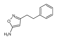 3-苯乙基异噻唑-5-胺结构式