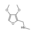 (3,4-Dimethoxy-furan-2-ylmethyl)-methyl-amine结构式