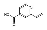 2-vinyl-isonicotinic acid Structure