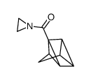 Aziridine, 1-(tetracyclo[3.2.0.02,7.04,6]hept-1-ylcarbonyl)- (9CI) structure