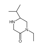(5R)-1-Ethyl-5-isopropyl-2-piperazinone Structure