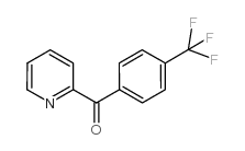 2-(4-TRIFLUOROMETHYLBENZOYL)PYRIDINE structure