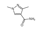 1H-Pyrazole-4-carboxamide,1,3-dimethyl-(9CI) structure