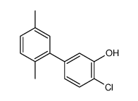 2-chloro-5-(2,5-dimethylphenyl)phenol Structure