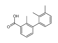 3-(2,3-dimethylphenyl)-2-methylbenzoic acid结构式