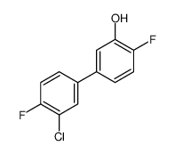5-(3-chloro-4-fluorophenyl)-2-fluorophenol Structure
