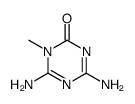 1,3,5-Triazin-2(1H)-one,4,6-diamino-1-methyl-(9CI)结构式