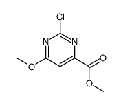 Methyl2-chloro-6-methoxypyrimidine-4-carboxylate picture