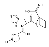thyrotropin-releasing hormone, 2,4-MePro(3)- Structure