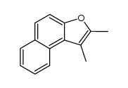 1,2-二甲基萘并[2,1-B]呋喃结构式