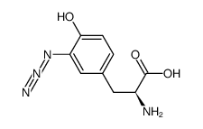 3-azidotyrosine结构式