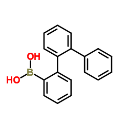 2-(BIPHENYL)PHENYLBORONIC ACID结构式