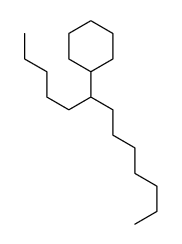 (1-Pentyloctyl)cyclohexane structure