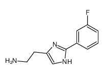 2-(3-fluorophenyl)-histamine Structure