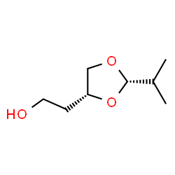 1,3-Dioxolane-4-ethanol,2-(1-methylethyl)-,cis-(9CI) Structure