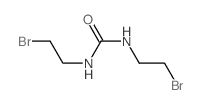 1,3-bis(2-bromoethyl)urea structure