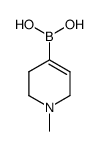 1-methyl-1,2,3,6-tetrahydropyridin-4-boronic acid Structure