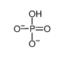 hydroxy-dioxido-oxo-phosphorane structure