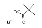 lithium 1,1-dimethylethylcarbotelluroate结构式