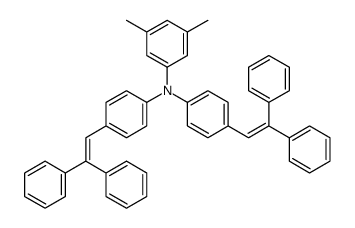 N,N-bis[4-(2,2-diphenylethenyl)phenyl]-3,5-dimethylaniline Structure