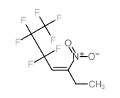 3-Heptene,5,5,6,6,7,7,7-heptafluoro-3-nitro-结构式
