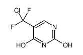 5-[chloro(difluoro)methyl]-1H-pyrimidine-2,4-dione结构式