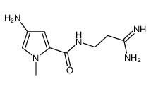 N-(3-Amino-3-iminopropyl)-4-amino-1-methyl-1H-pyrrole-2-carboxamide Structure