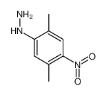 Hydrazine, (2,5-dimethyl-4-nitrophenyl)- (9CI) structure