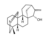 4-methyl-16-methylene-veatch-20-en-15α-ol结构式
