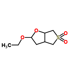 Thieno[3,4-b]furan, 2-ethoxyhexahydro-, 5,5-dioxide (9CI)结构式