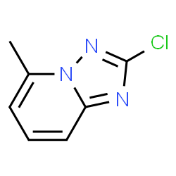 2-氯-5-甲基-[1,2,4]三唑并[1,5-a]吡啶结构式
