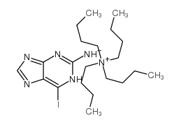 TETRABUTYLAMMONIUM (6-IODO-1H-PURIN-2-YL)AMIDE Structure