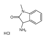 3-Amino-1-Methyl-1,3-Dihydro-2H-Indol-2-One Hydrochloride structure