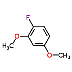 1-Fluoro-2,4-dimethoxybenzene Structure
