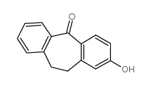 2-HYDROXY-10,11-DIHYDRO-5H-DIBENZO[A,D][7]ANNULEN-5-ONE structure