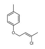 1-(3-chlorobut-2-enoxy)-4-methylbenzene Structure