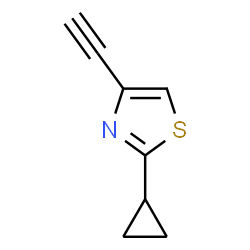 2-环丙基-4-乙炔基噻唑结构式