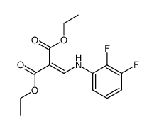 diethyl 2-(((2,3-difluorophenyl)amino)methylene)malonate Structure