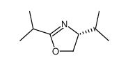 Oxazole, 4,5-dihydro-2,4-bis(1-methylethyl)-, (4R)- (9CI) Structure