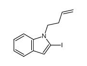 1-(but-1-en-4-yl)-2-iodoindole结构式