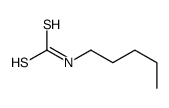 pentylcarbamodithioic acid Structure