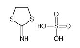 1,3-dithiolan-2-iminium hydrogen sulphate Structure
