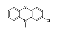 2-chloro-10-methyl-10H-phenothiazine结构式