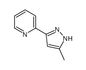 2-(5-甲基-1H-吡唑-3-基)吡啶结构式