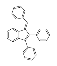 (1E)-1-benzylidene-2,3-diphenyl-indene Structure