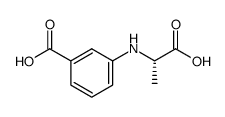 Benzoic acid, 3-[[(1S)-1-carboxyethyl]amino]- (9CI) picture