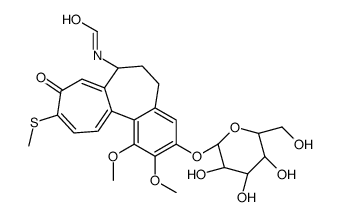 N-Desacetyl-N-formyl Thiocolchicoside Structure